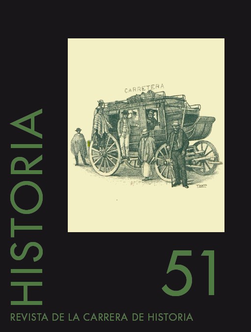 Portada de la revista Historia 51. Ilustración de la portada: Ernst Middendorf - Perú: observaciones y estudios del país y sus habitantes durante una permanencia de 25 años. Universidad Nacional San Marcos, Lima, 1974 p. 248
