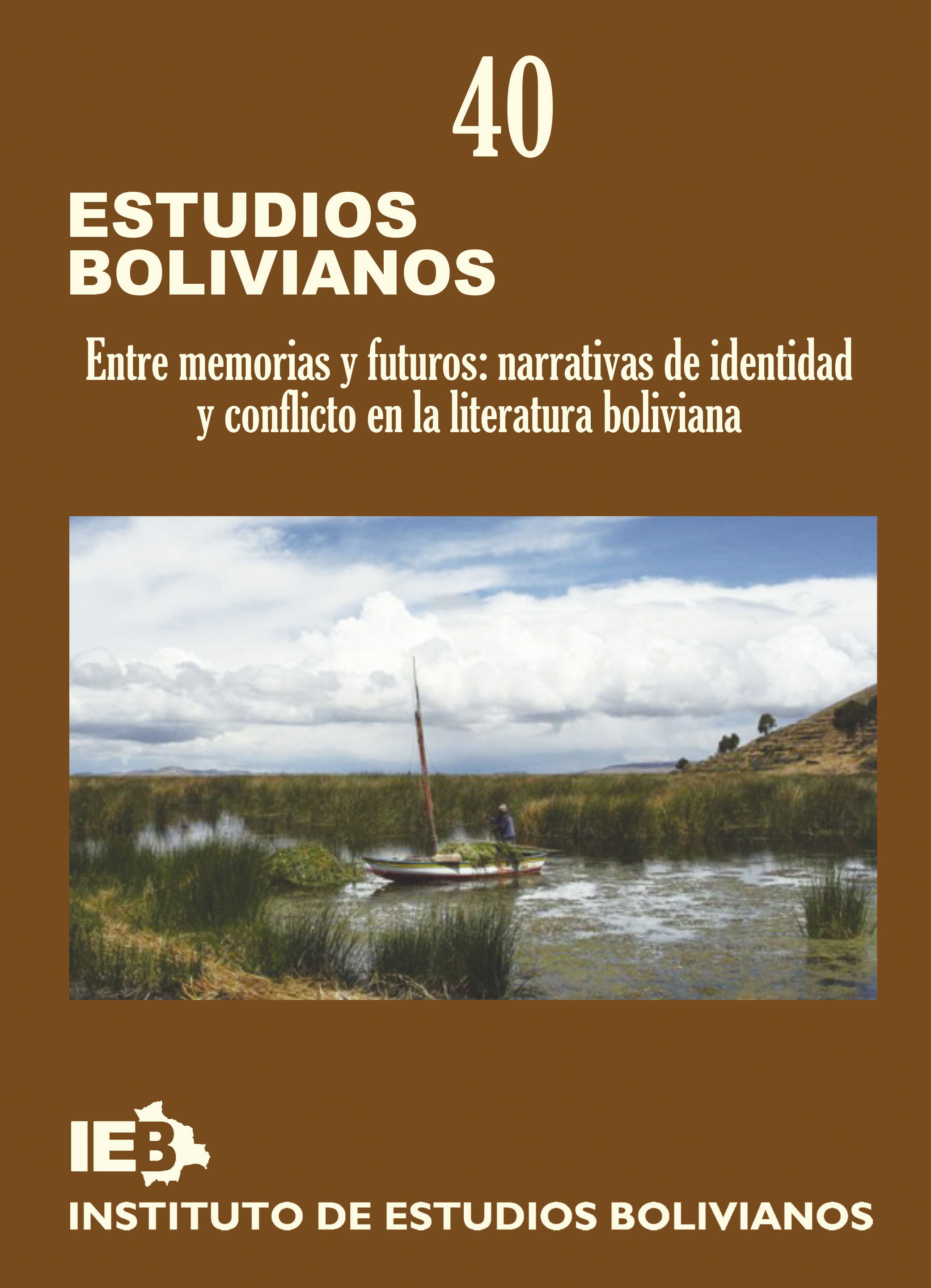 Pescadores entre los totorales. Isla de Cumaná, La Paz, Bolivia.