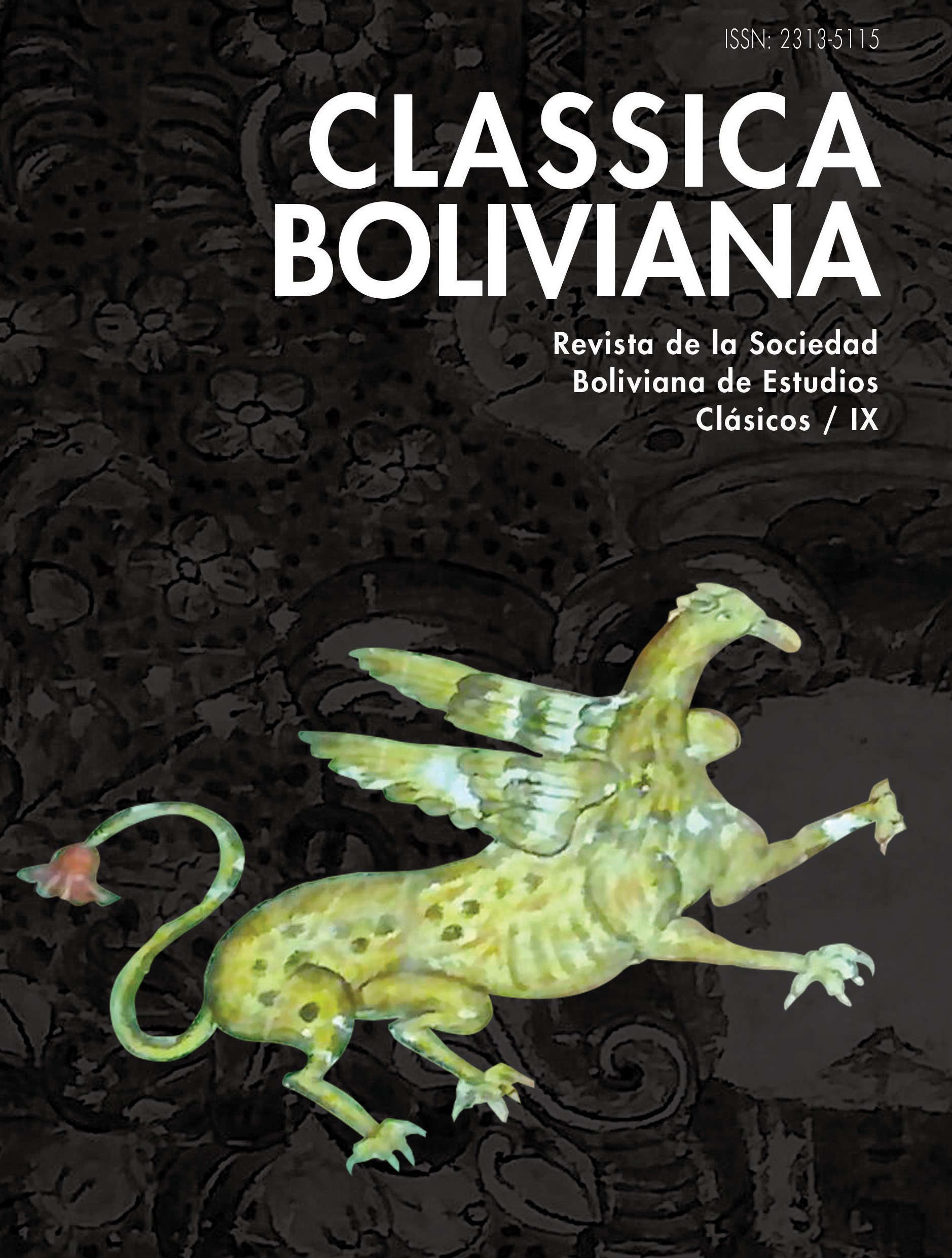 Grifo. Fresco del coro de la iglesia de Carabuco (Depto. de La Paz). Foto: Norma Campos Vera