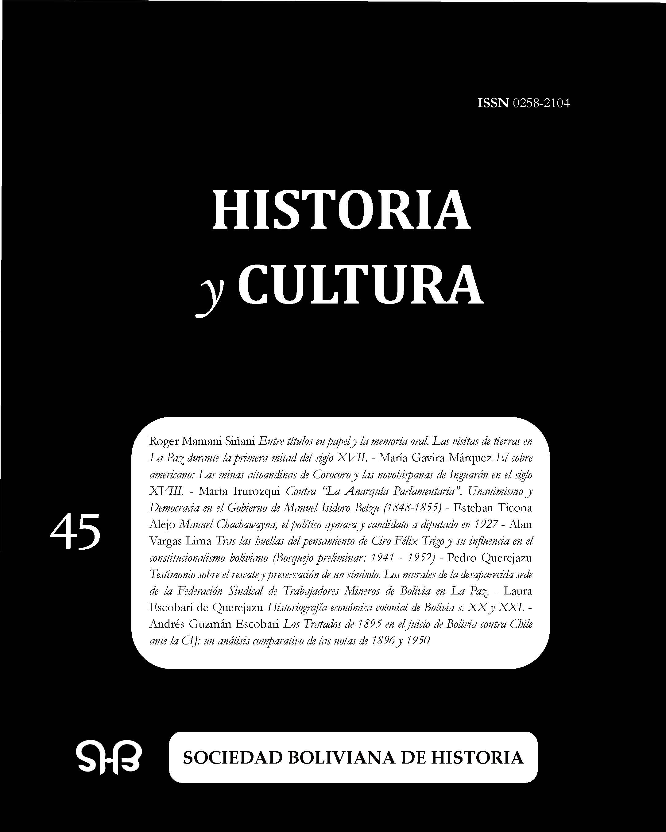 					Ver Núm. 45 (2024): Historia y Cultura
				